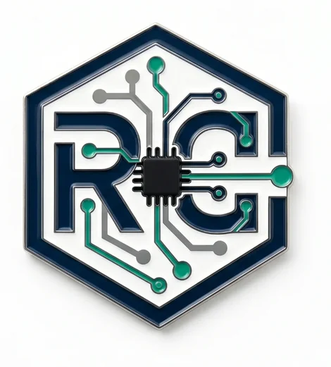 Logotipo de RC Solutions, taller de electrónica inverter en Guayaquil
